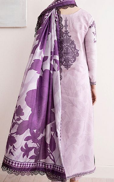 Bin Ilyas Lilac Viscose Suit | Pakistani Winter Dresses in USA- Image 2