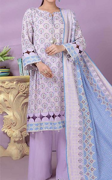 Bonanza Lilac Khaddar Suit | Pakistani Dresses in USA- Image 1