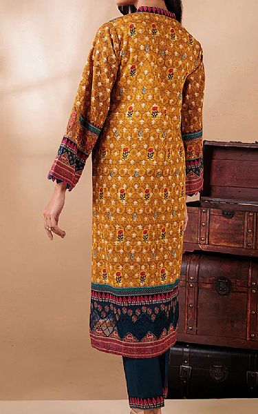 Bonanza Bronze Khaddar Suit (2 Pcs) | Pakistani Winter Dresses- Image 2