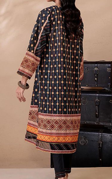 Bonanza Black Khaddar Suit (2 Pcs) | Pakistani Winter Dresses- Image 2
