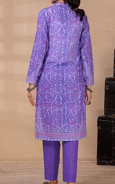 Bonanza Iris Purple Khaddar Suit (2 Pcs) | Pakistani Dresses in USA- Image 2