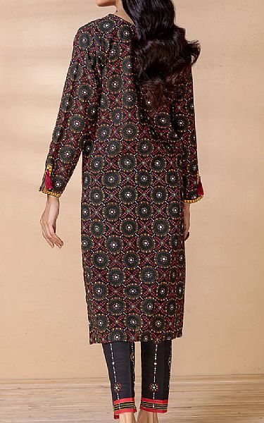 Bonanza Black Khaddar Suit (2 Pcs) | Pakistani Dresses in USA- Image 2