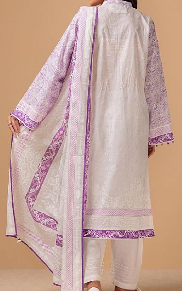 Bonanza Light Purple Cambric Suit | Pakistani Lawn Suits- Image 2