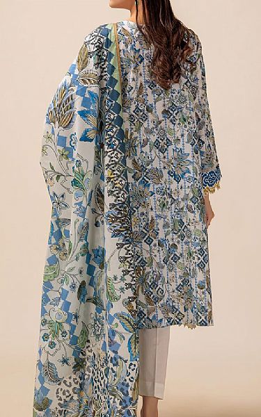 Bonanza Off White Cambric Suit | Pakistani Lawn Suits- Image 2