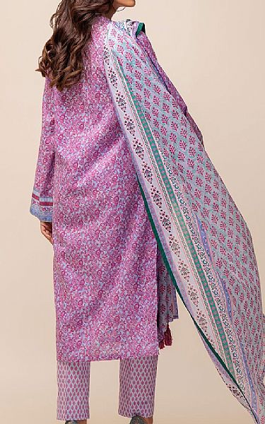Bonanza Lilac/Pink Lawn Suit | Pakistani Lawn Suits- Image 2