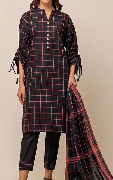 Bonanza Black Lawn Suit | Pakistani Lawn Suits- Image 1