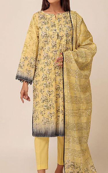 Bonanza Harvest Gold Lawn Suit | Pakistani Lawn Suits- Image 1