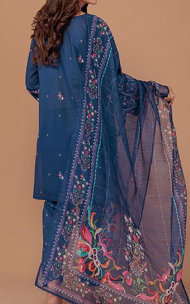 Bonanza Blue Zodiac Lawn Suit | Pakistani Lawn Suits- Image 2