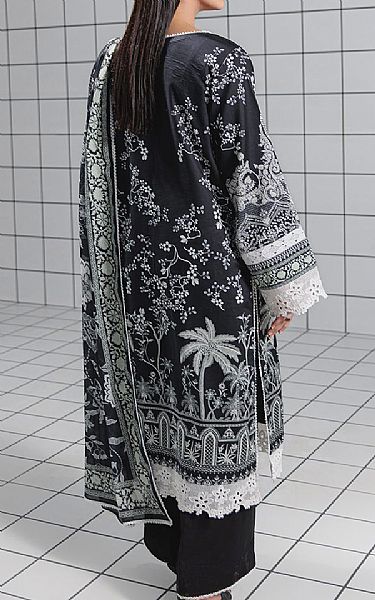 Bonanza Black/Off White Lawn Suit | Pakistani Lawn Dress in USA- Image 2