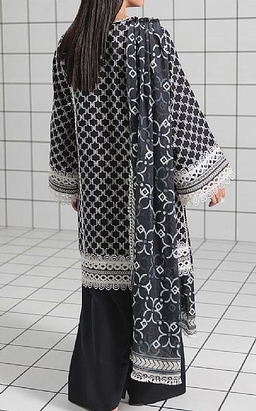 Bonanza Black/Off White Lawn Suit | Pakistani Lawn Dress in USA- Image 2