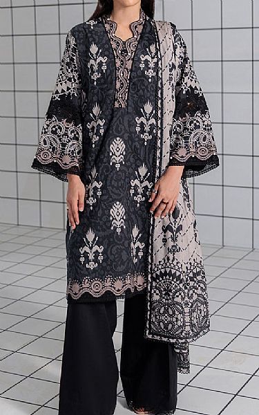 Bonanza Black Lawn Suit | Pakistani Lawn Dress in USA- Image 1