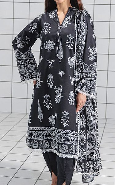 Bonanza Black Lawn Suit | Pakistani Lawn Dress in USA- Image 1