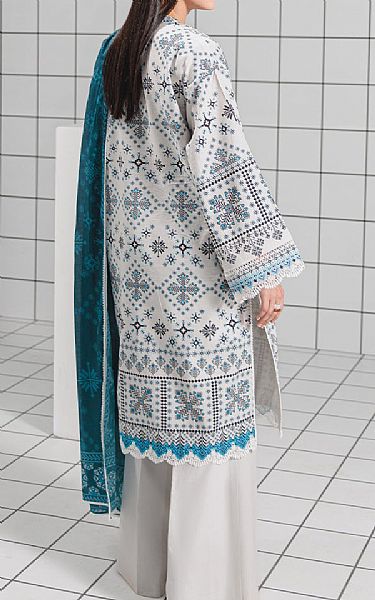 Bonanza Off White Lawn Suit | Pakistani Lawn Dress in USA- Image 2