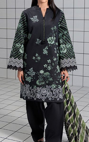 Bonanza Black Lawn Suit | Pakistani Lawn Dress in USA- Image 1