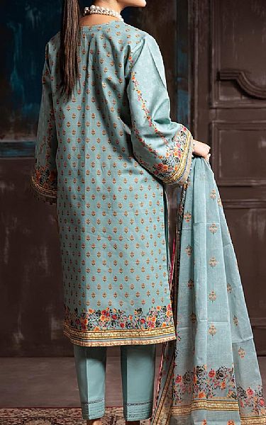 Bonanza Sky Blue Cambric Suit | Pakistani Winter Dresses in USA- Image 2