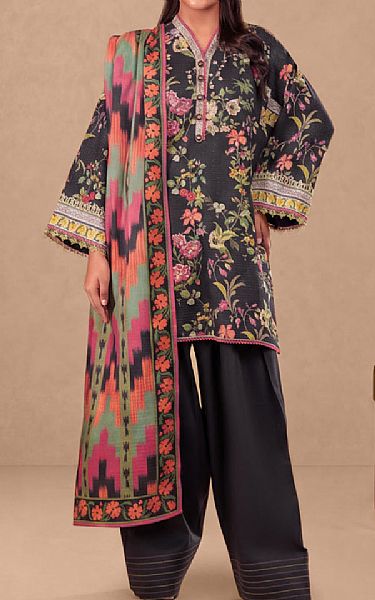 Bonanza Black Lawn Suit | Pakistani Lawn Dress in USA- Image 1