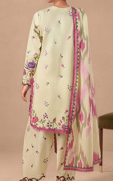 Bonanza Cream Lawn Suit | Pakistani Lawn Dress in USA- Image 2