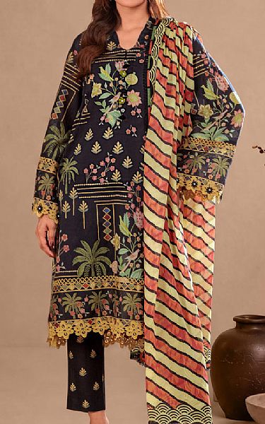 Bonanza Black Lawn Suit | Pakistani Lawn Dress in USA- Image 1