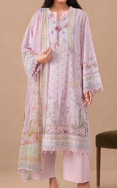 Bonanza Pink Flare Lawn Suit | Pakistani Lawn Dress in USA- Image 1