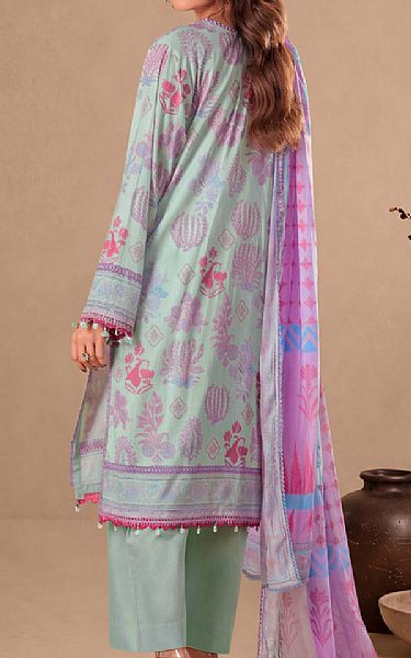 Bonanza Light Blue Lawn Suit | Pakistani Lawn Dress in USA- Image 2