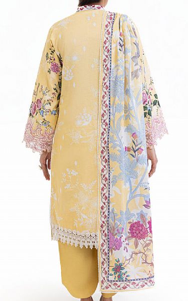 Bonanza Light Yellow Lawn Suit | Pakistani Lawn Dress in USA- Image 2