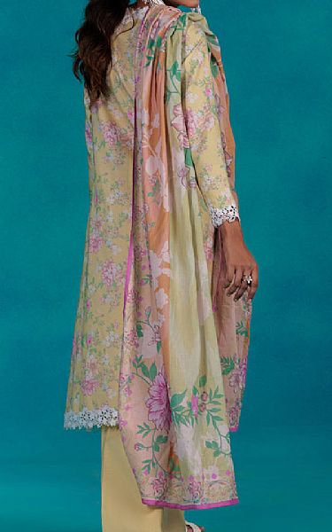 Bonanza Sand Gold Lawn Suit | Pakistani Lawn Dress in USA- Image 2