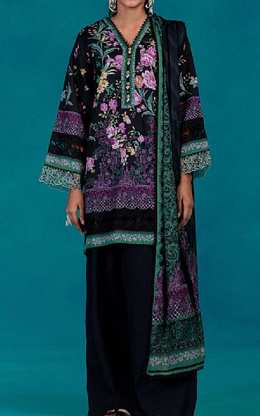 Bonanza Black Lawn Suit | Pakistani Lawn Dress in USA- Image 1