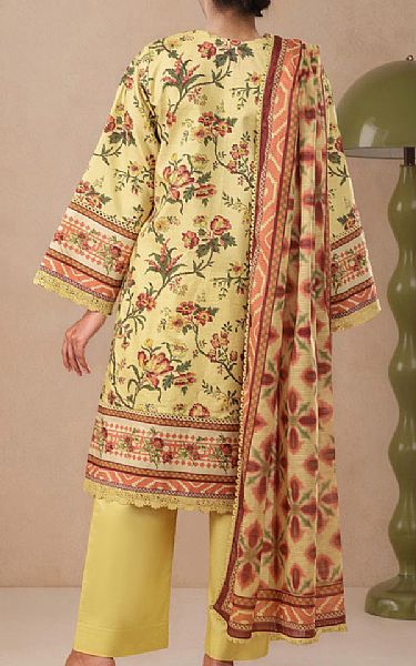 Bonanza Sand Gold Lawn Suit | Pakistani Lawn Dress in USA- Image 2