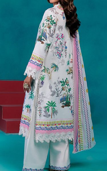 Bonanza Off White Lawn Suit | Pakistani Lawn Dress in USA- Image 2