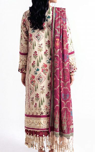 Bonanza Off White Lawn Suit | Pakistani Lawn Dress in USA- Image 2