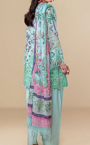 Bonanza Sky Blue Lawn Suit | Pakistani Lawn Dress in USA- Image 2