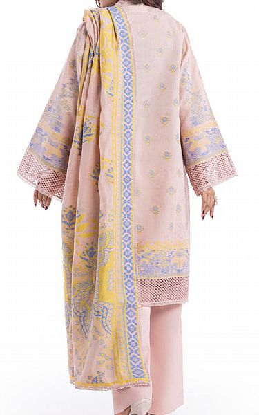 Bonanza Light Pink Jacquard Suit | Pakistani Lawn Dress in USA- Image 2