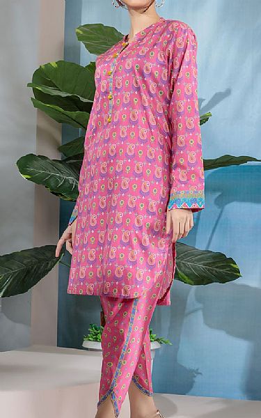 Bonanza Hot Pink Lawn Suit (2 Pcs) | Pakistani Dresses in USA- Image 1