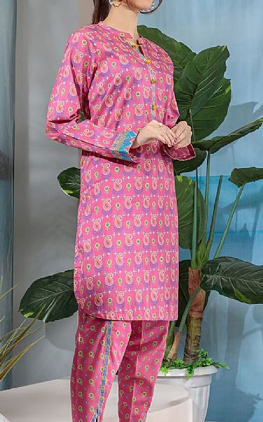 Bonanza Hot Pink Lawn Suit (2 Pcs) | Pakistani Dresses in USA- Image 2