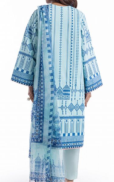 Bonanza Light Blue Lawn Suit | Pakistani Lawn Dress in USA- Image 2