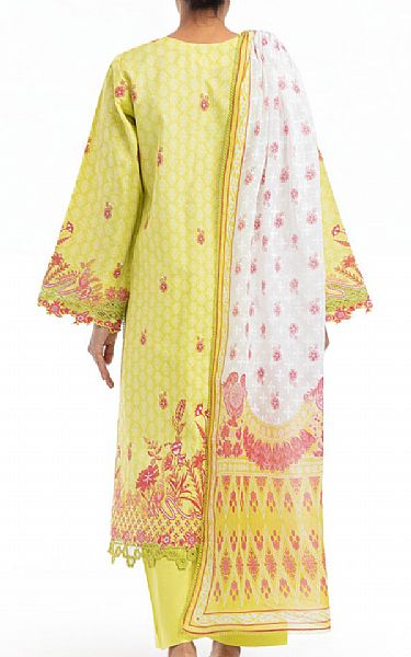 Bonanza Lime Lawn Suit | Pakistani Lawn Dress in USA- Image 2
