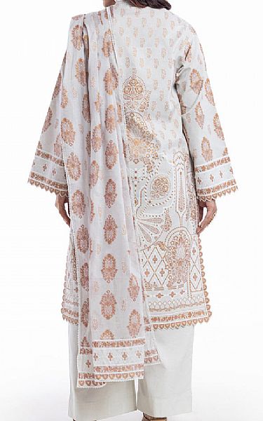 Bonanza Light Grey Lawn Suit | Pakistani Lawn Dress in USA- Image 2