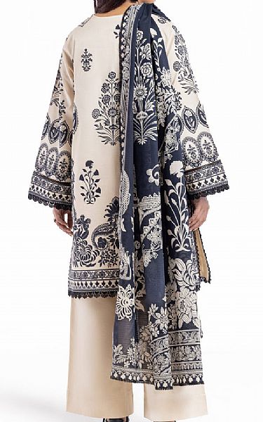 Bonanza Ivory/Black Lawn Suit | Pakistani Lawn Dress in USA- Image 2