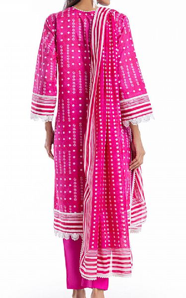 Bonanza Magenta Lawn Suit | Pakistani Lawn Dress in USA- Image 2