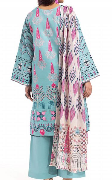 Bonanza Sky Blue Lawn Suit | Pakistani Lawn Dress in USA- Image 2