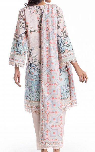 Bonanza Oyster Pink Lawn Suit | Pakistani Lawn Dress in USA- Image 2