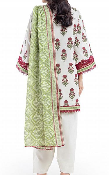 Bonanza Off White Lawn Suit | Pakistani Lawn Dress in USA- Image 2