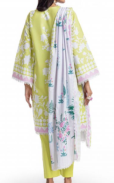 Bonanza Lime Lawn Suit | Pakistani Lawn Dress in USA- Image 2