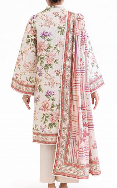 Bonanza Off White Lawn Suit | Pakistani Lawn Dress in USA- Image 2