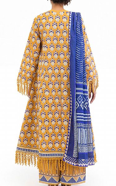 Bonanza Mustard Lawn Suit | Pakistani Lawn Dress in USA- Image 2