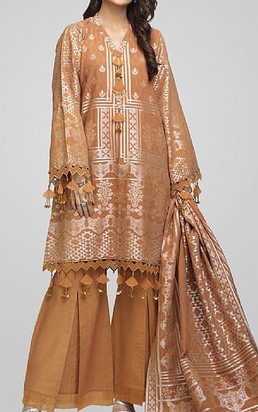 Bonanza Bronze Jacquard Suit | Pakistani Dresses in USA- Image 1