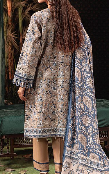 Bonanza Tan Khaddar Suit | Pakistani Winter Dresses in USA- Image 2