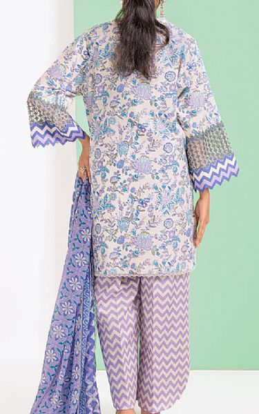 Bonanza Ivory/Lilac Cambric Suit | Pakistani Winter Dresses in USA- Image 2