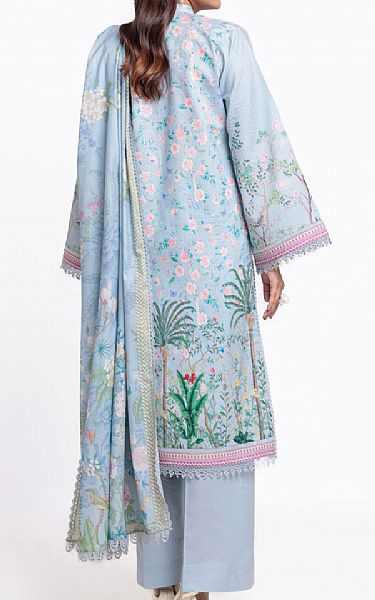Bonanza Pale Aqua Viscose Suit | Pakistani Winter Dresses in USA- Image 2