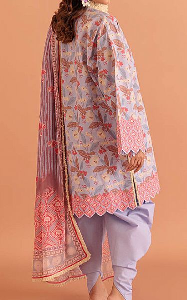 Bonanza Lilac Lawn Suit (2 pcs) | Pakistani Lawn Dress in USA- Image 2